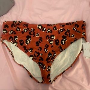 Elomi Leopard Print Bathing Suit Bottom